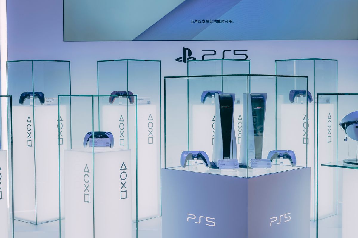 PlayStation Display im PixelPalast